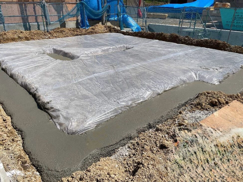 兵庫県神戸市垂水区青山台にて、新たな新築基礎工事が開始されま