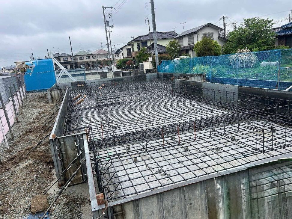 今日は神戸市垂水区、加古川市、明石市の各現場で配筋検査が行わ
