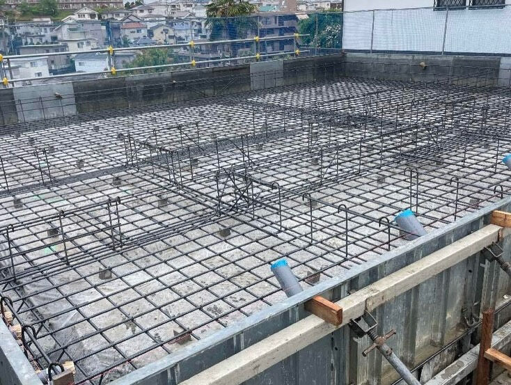 今日は神戸市垂水区、加古川市、明石市の各現場で配筋検査が行わ