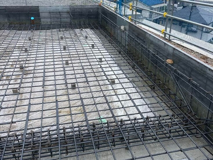 今日は神戸市垂水区、加古川市、明石市の各現場で配筋検査が行わ