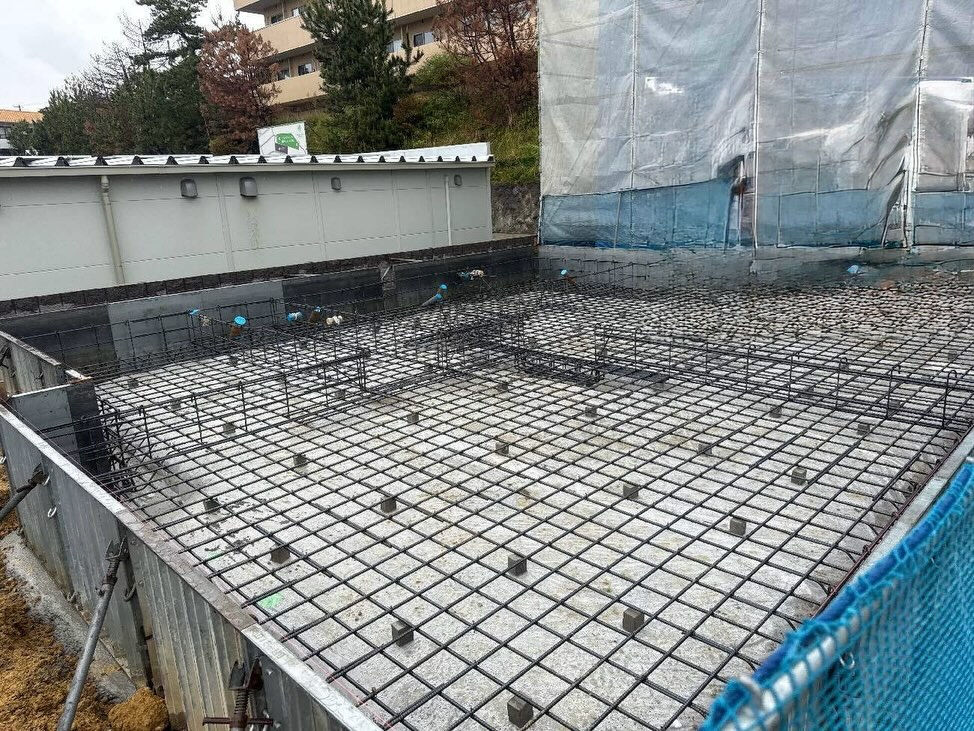 今日は神戸市垂水区、加古川市、明石市の各現場で配筋検査が行わ