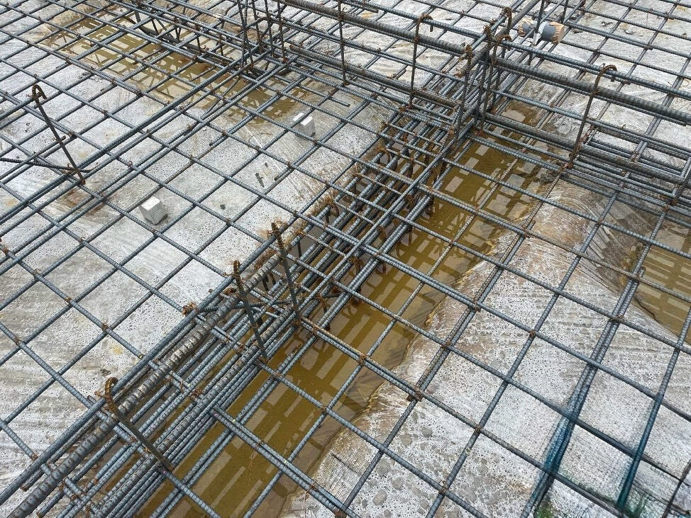 垂水区多聞台にて、基礎工事が順調に進んでいます