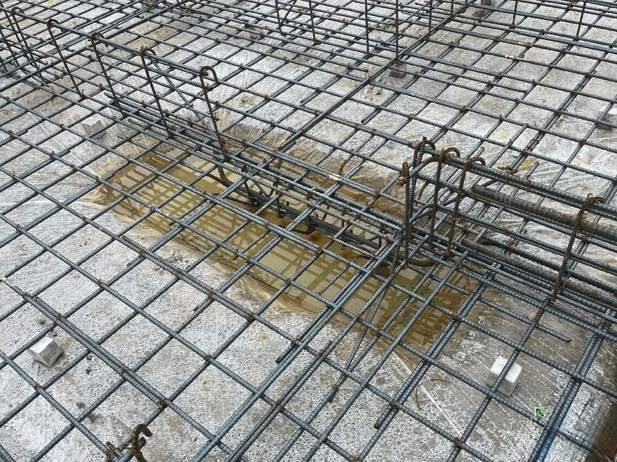 垂水区多聞台にて、基礎工事が順調に進んでいます