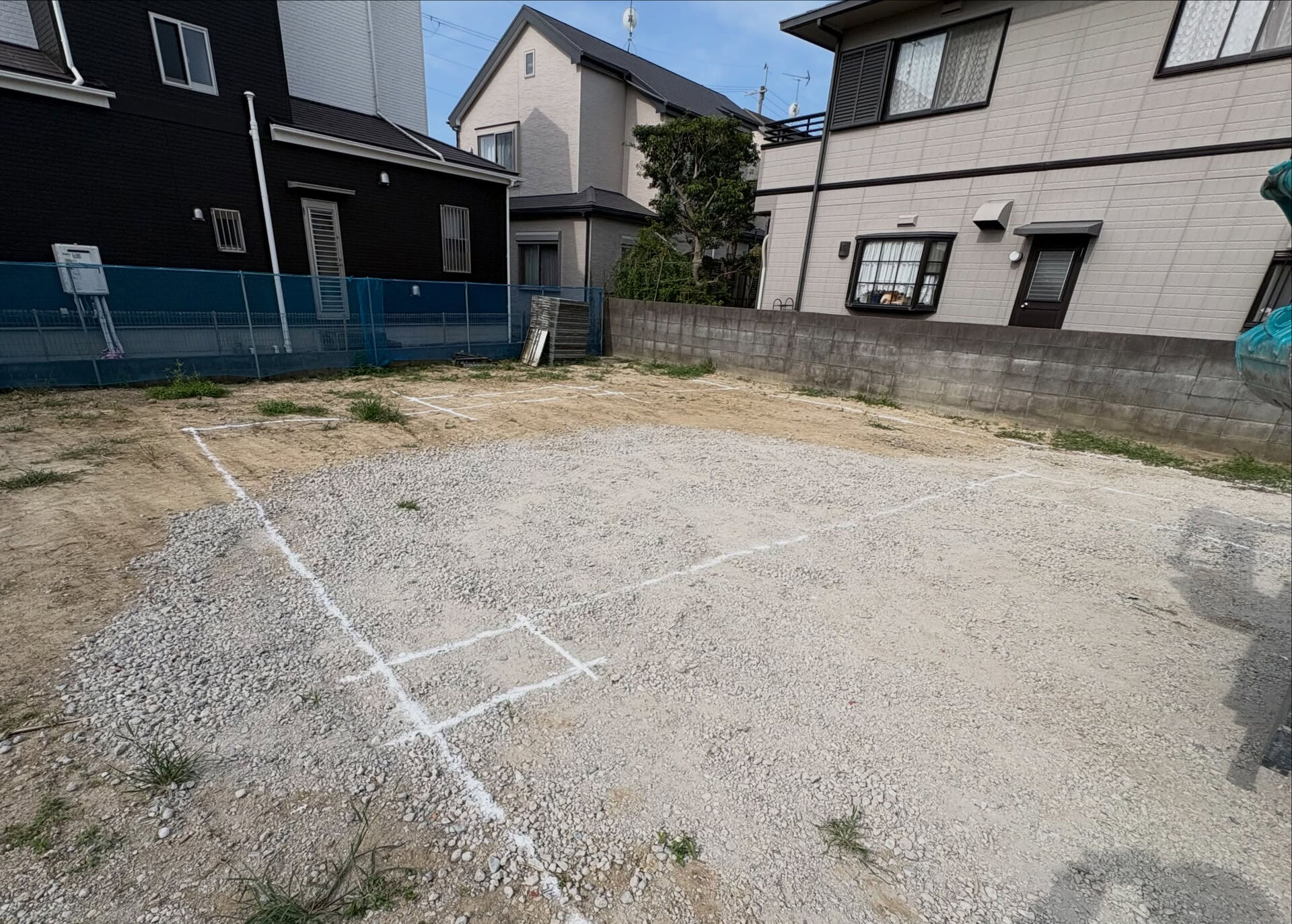 基礎工事が順調に進行中です