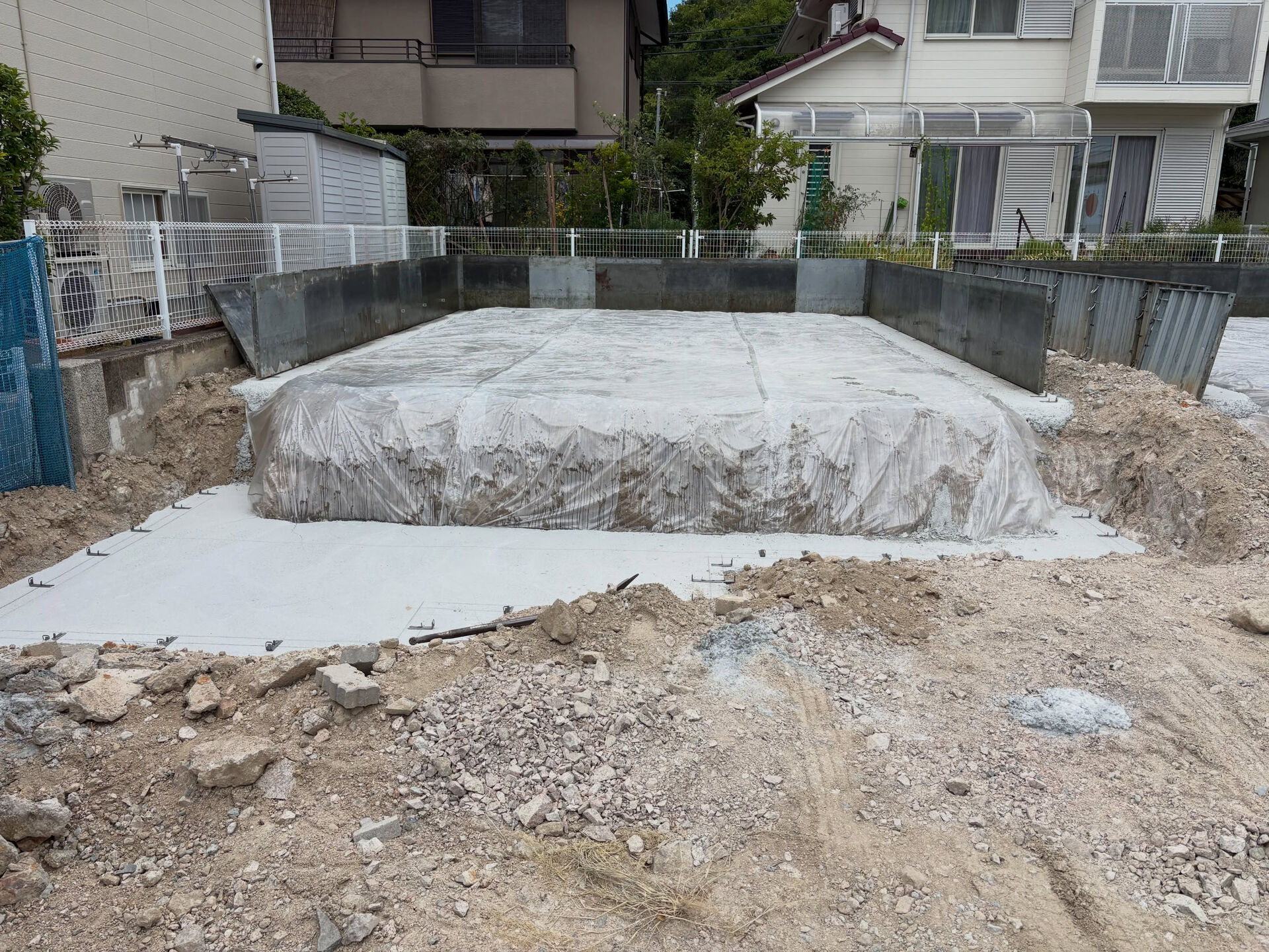 施工の一日をご報告します