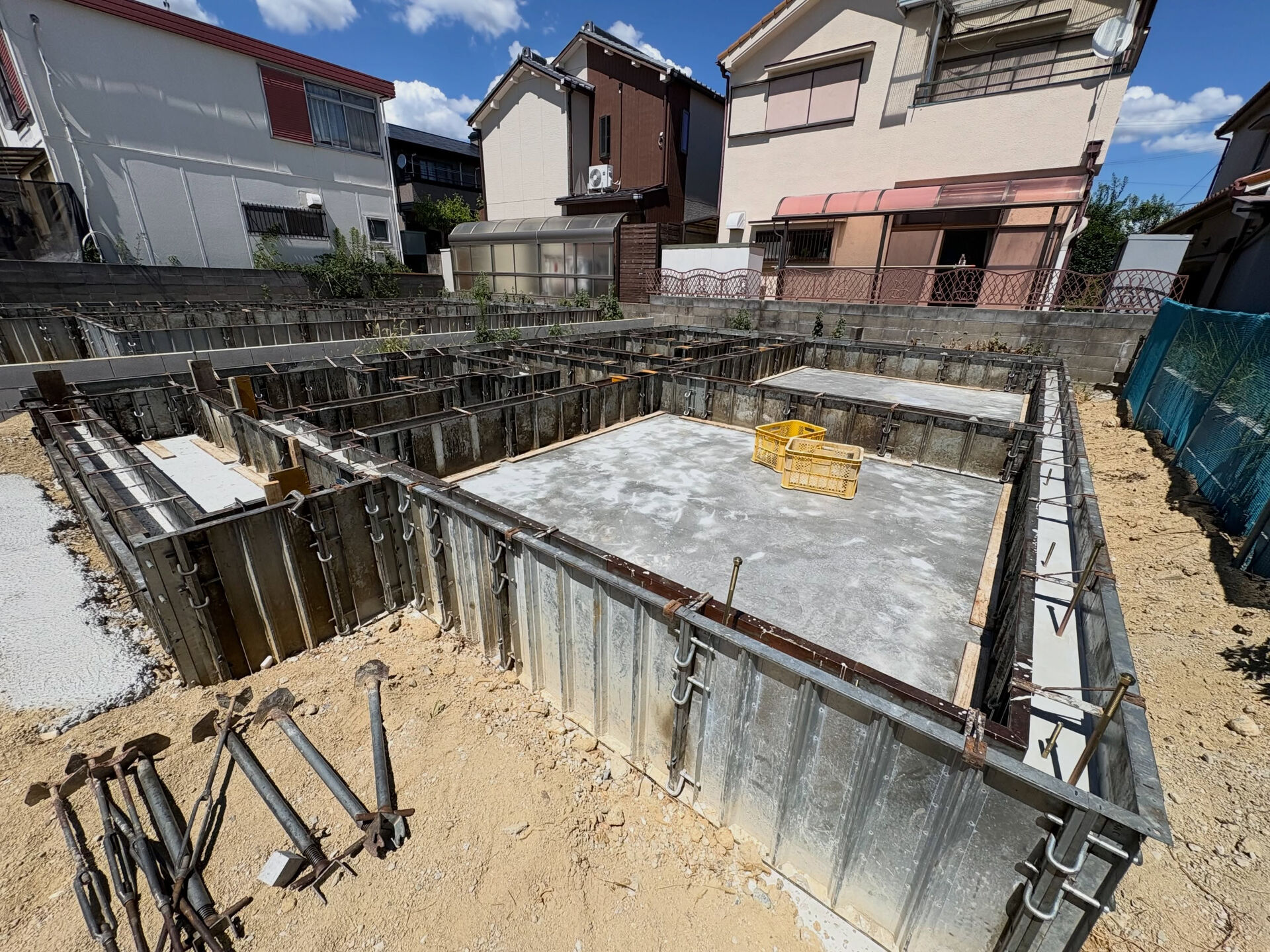 施工の一日をご報告します