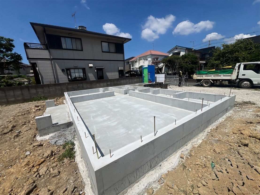 基礎工事の進捗状況を最新情報でお届けします