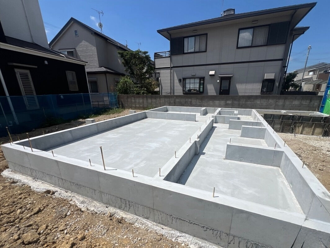 基礎工事の進捗状況を最新情報でお届けします