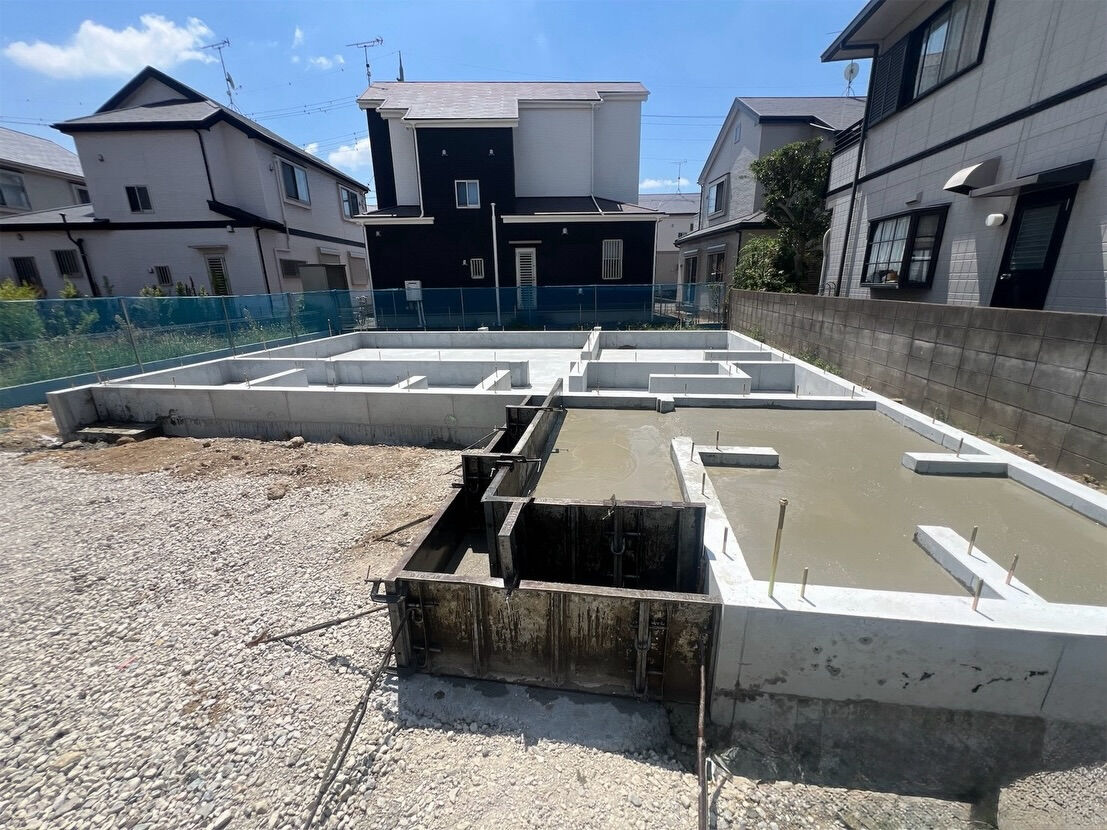基礎工事の進捗状況を最新情報でお届けします