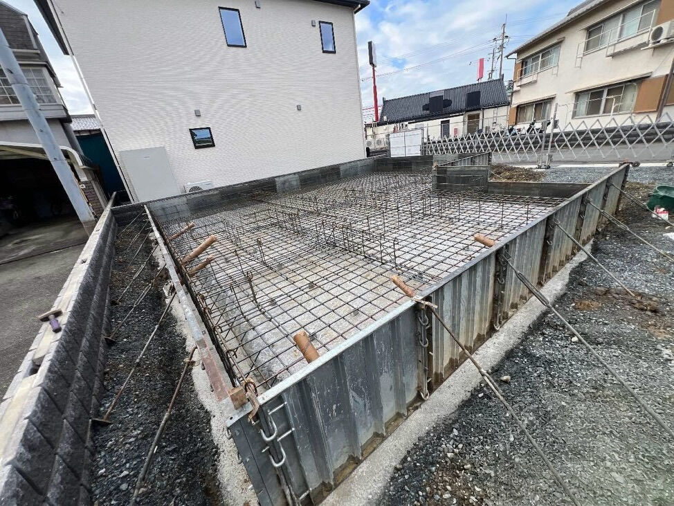 工事が順調です