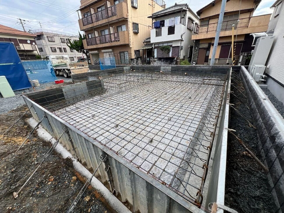 工事が順調です