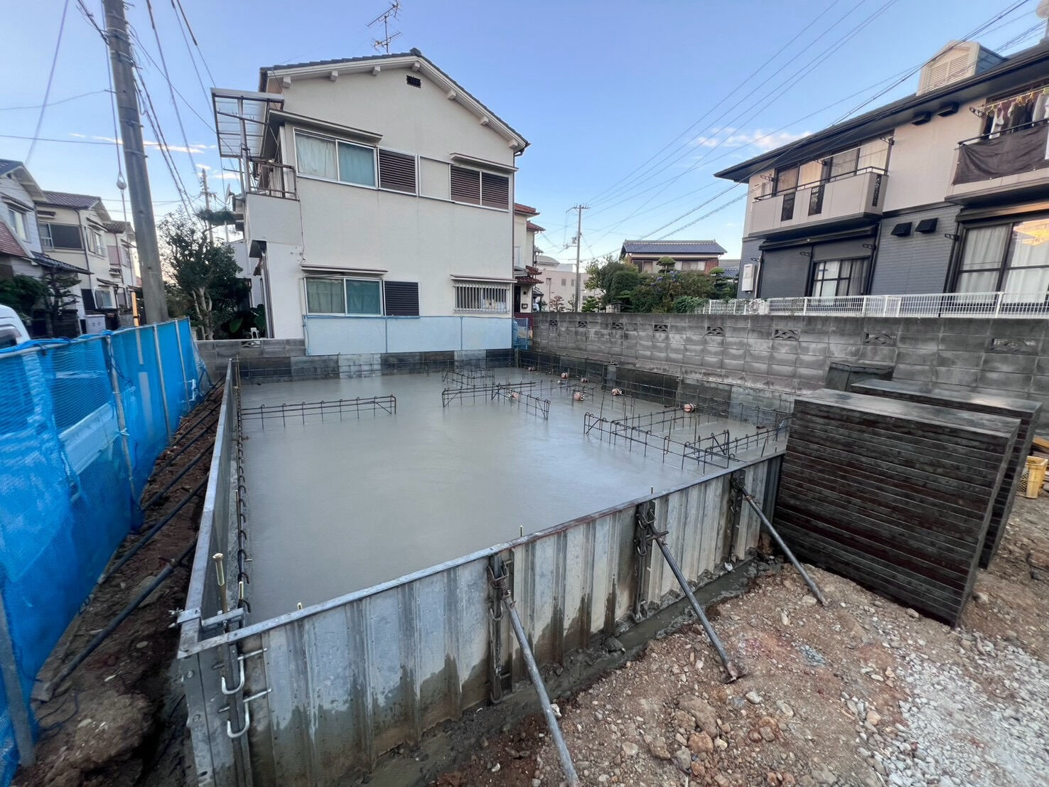 基礎工事の一歩前進！