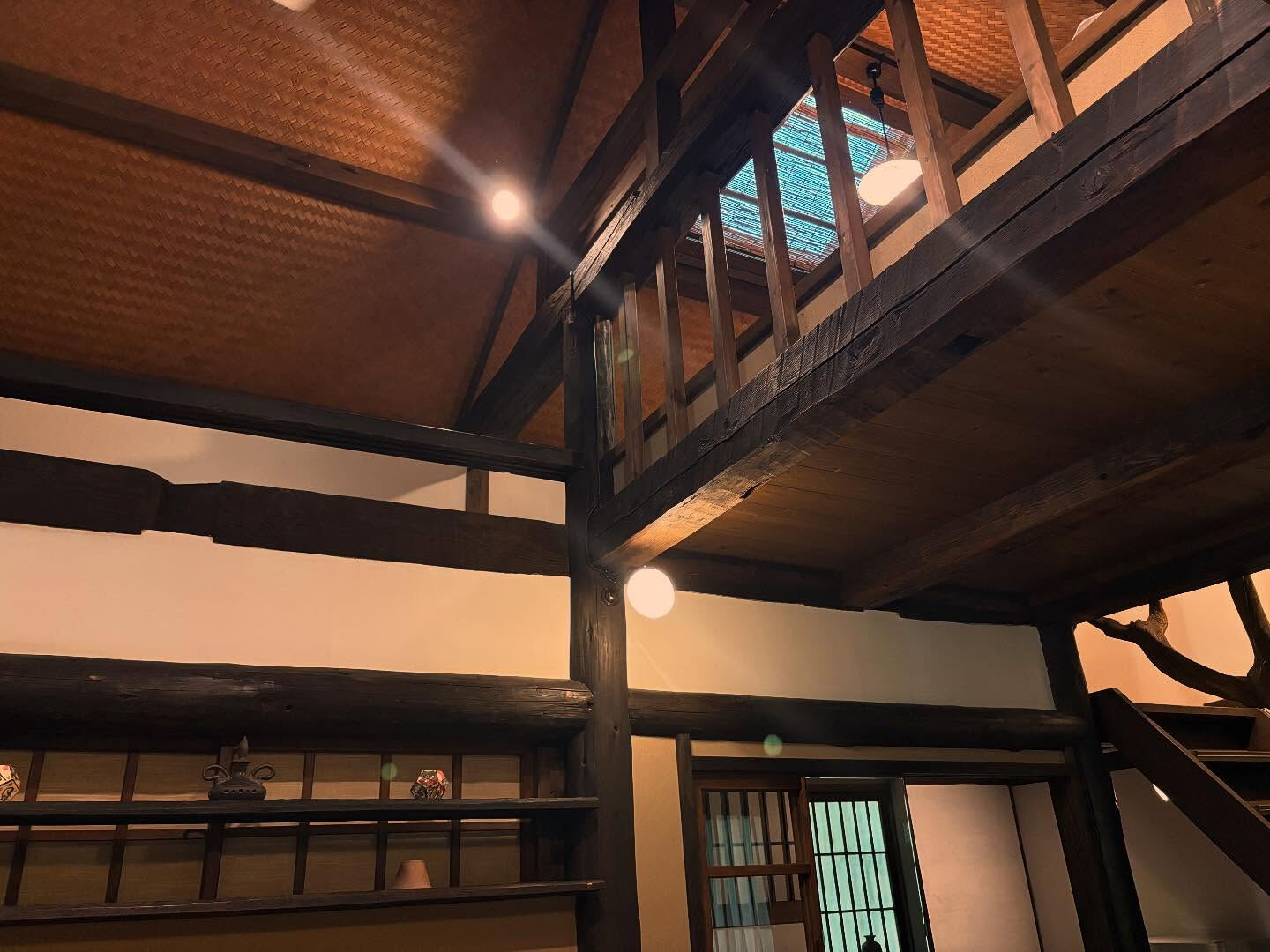定期的に古民家を再生した旅館やお店を訪問しています