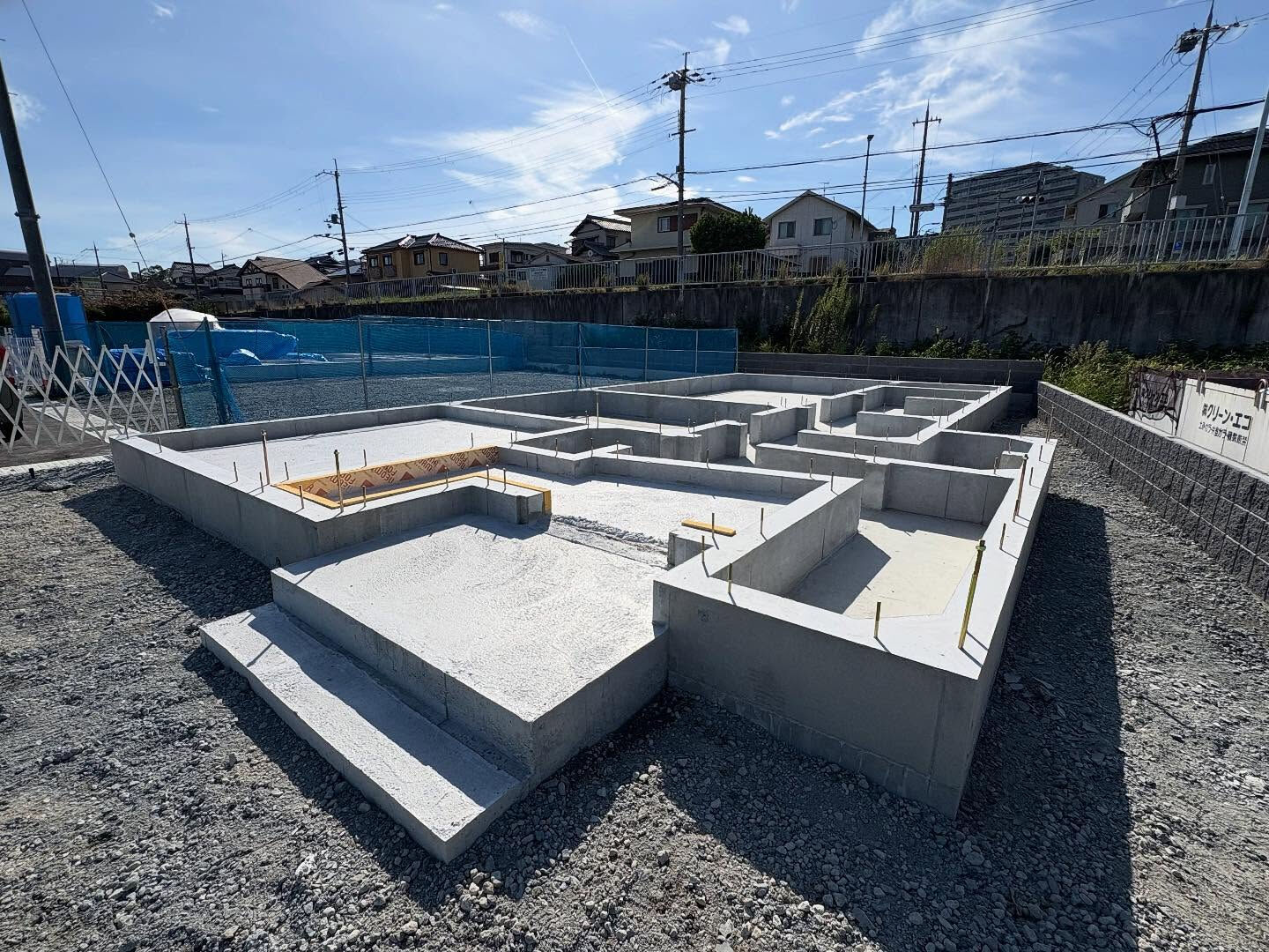 明石市南部の現場において、無事にプロジェクトを完成させること