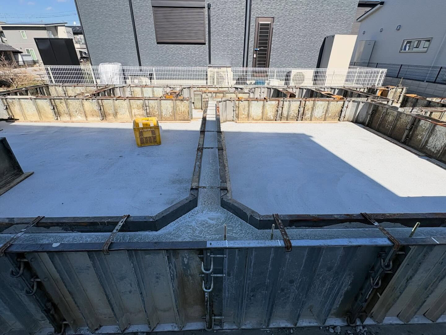 加古川市土山の団地プロジェクトでは、現在工事が順調に進んでい