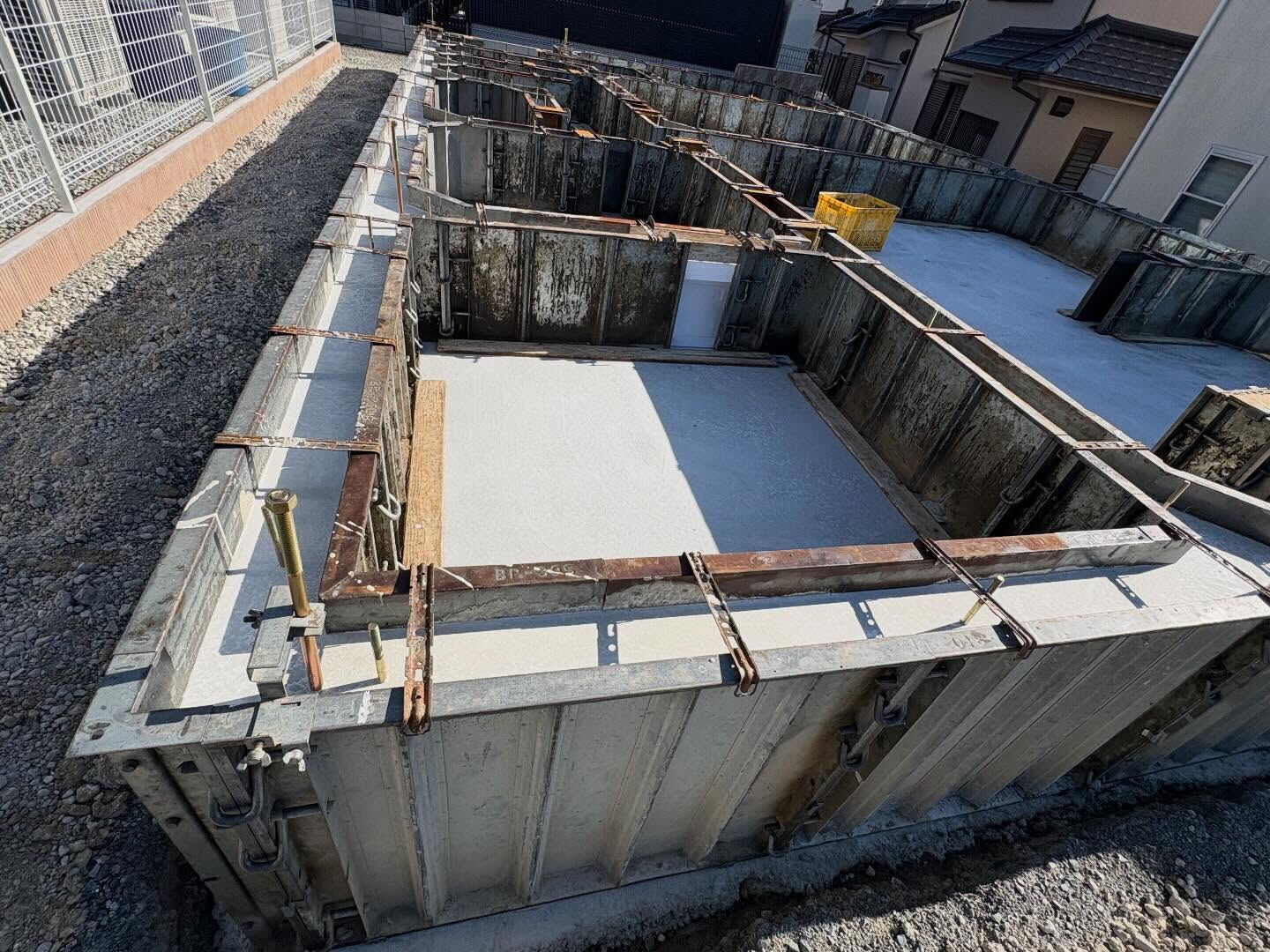 加古川市土山の団地プロジェクトでは、現在工事が順調に進んでい