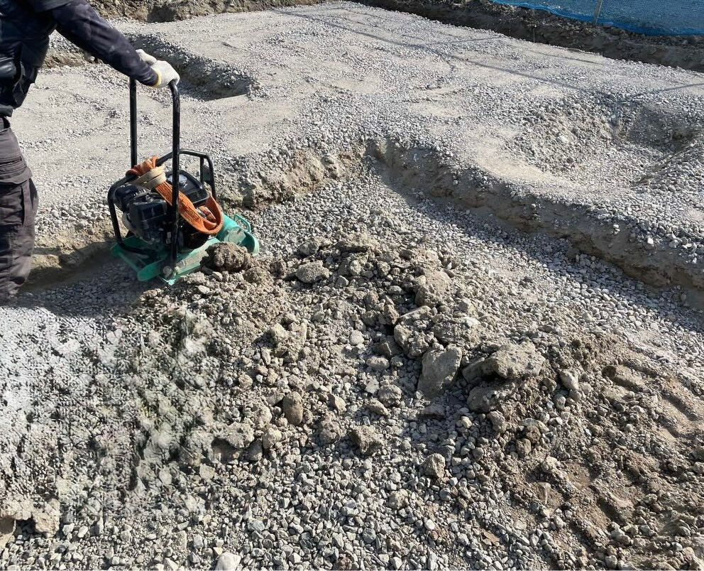 神戸市垂水区において、大型団地の基礎工事が正式に着工しました