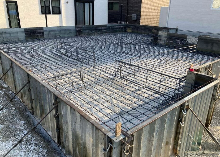 加古川市土山に位置する団地プロジェクトでは、建設が着々と進ん
