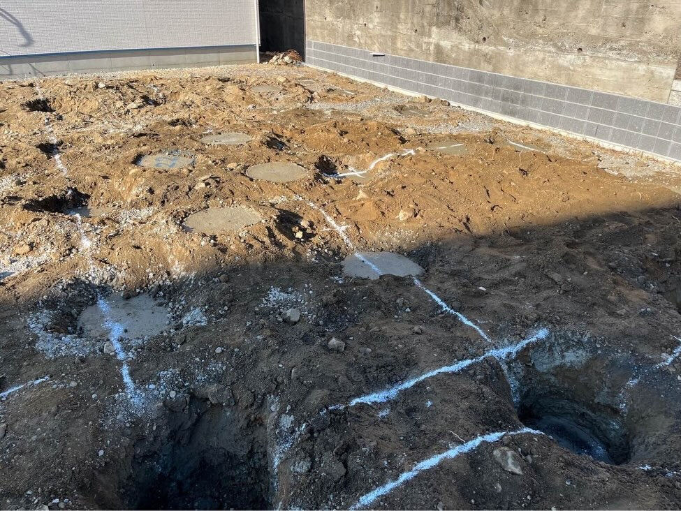 神戸市須磨区高倉町で、新たな建設プロジェクトの基礎工事が始ま