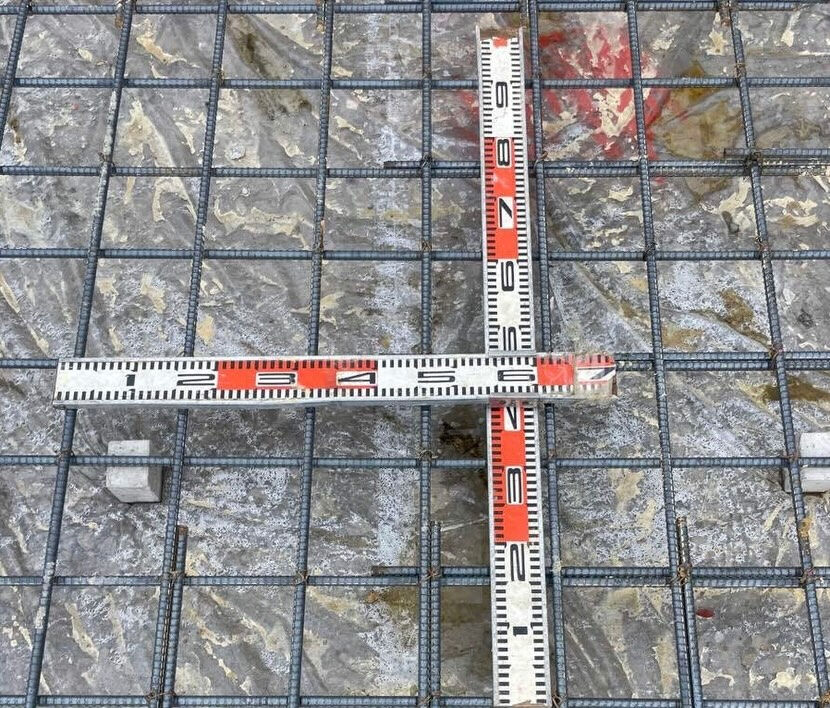 神戸市垂水区青山台の建設現場において、各工程が順調に進んでお