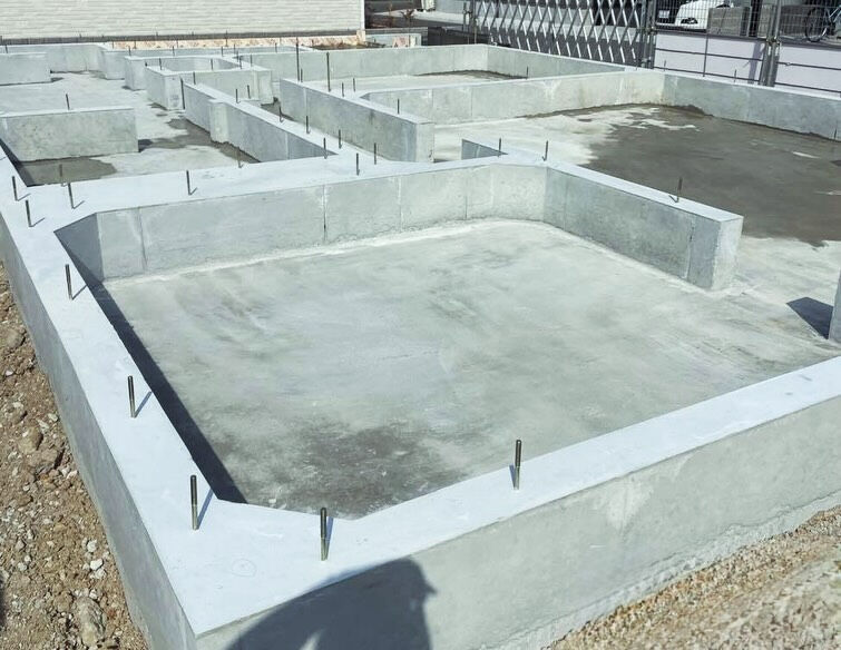加古川市平岡町一色の建設現場の進捗状況についてお知らせいたし